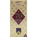 whittakers cocoa lovers chocolate block 70% samoa dark choc 100g