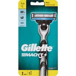 gillette mach3+ shaver & 2 refills 1pk