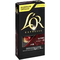 l'or espresso ultimo coffee capsules intensity 13 10pk