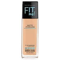 maybelline fit me mattifying liquid foundation matte & poreless 220 natural beige 30mL