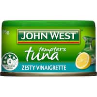 john west tempters tuna zesty vinaigrette 95g