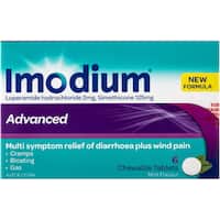imodium advanced diarrhoea relief  6pk