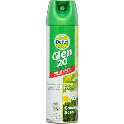 Glen 20 Disinfectant Spray Surface Country Scent 175g