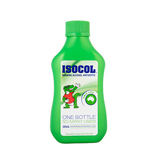 Isocol Rubbing Alcohol Antiseptic - 345mL