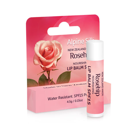 Alpine Silk Rosehip Lip Balm  SPF15 (4.5g)