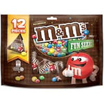 m&ms chocolate milk chocolate fun size 162g