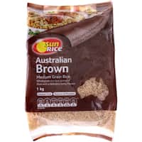 sunrice brown rice medium grain 1kg – HORO.co.nz