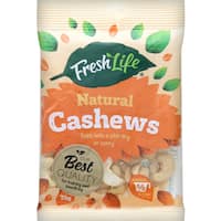 freshlife cashews natural 70g
