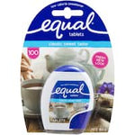 equal sugar substitute tablets 100pk