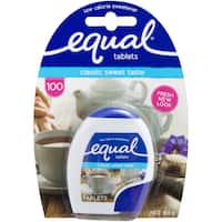 equal sugar substitute tablets 100pk
