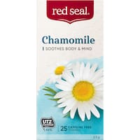red seal herbal tea bags chamomile 25pk
