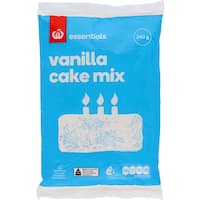 essentials cake mix vanilla 340g