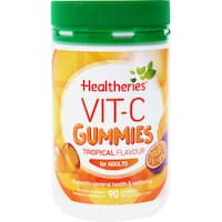 healtheries vitamin c tropical gummies for adults 90pk