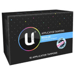 U By Kotex Regular Applicator Tampons, 16 Tampons