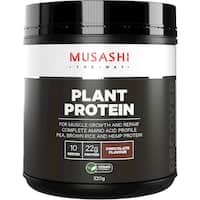 musashi plant protein shake chocolate 320g