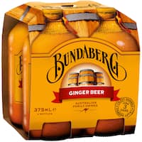 bundaberg ginger beer  4pk