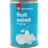 essentials fruit salad in syrup 415g