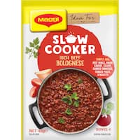 maggi slow cooker recipe base beef bolognese 45g