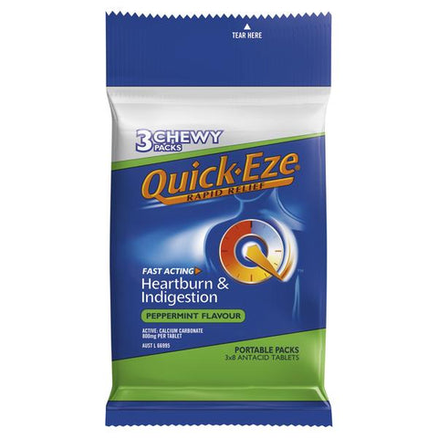 Quick-Eze Chewy Peppermint Multipack