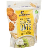 harraways oats steel cut original 500g