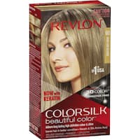 revlon colour silk hair colour 60 dark ash blonde 1pk