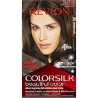 revlon hair colour 20 black brown 1ea