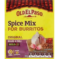 old el paso mexican burrito seasoning 40g