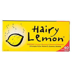 Hairy Lemon 40 Effervescent Tablets
