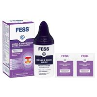 fess nasal & sinus wash extra strength starter kit 6 sachets