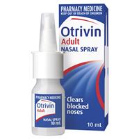 otrivin adult nasal spray 10ml