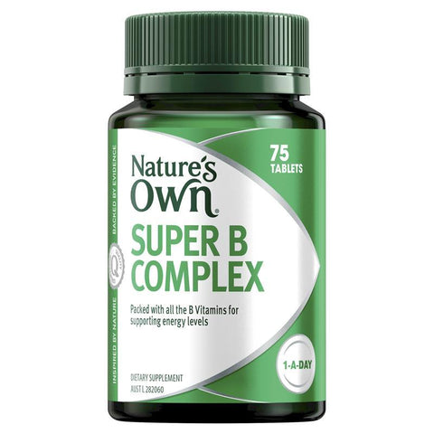nature's own super b complex 75 tablets