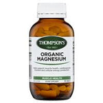 thompson's organic magnesium 120 tablets