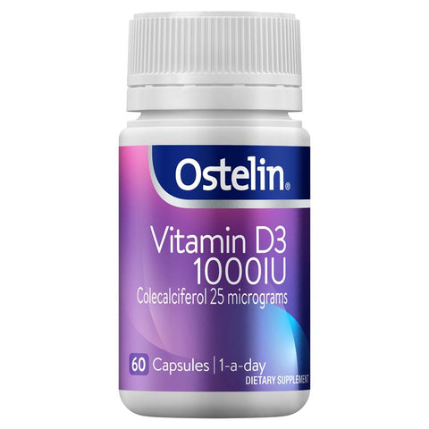 ostelin vitamin d3 1000iu 60 capsules