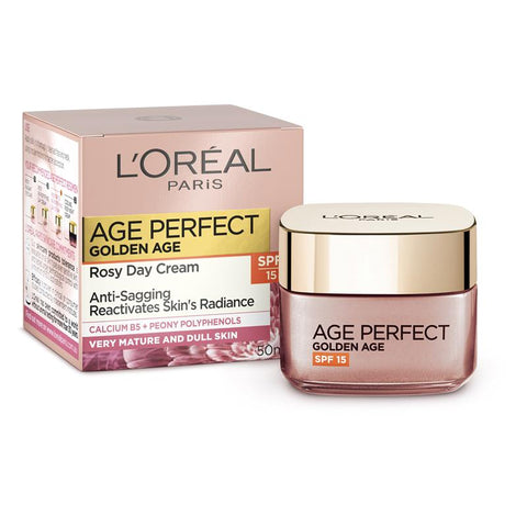 loreal paris age perfect golden age rosy day cream spf 15 50ml