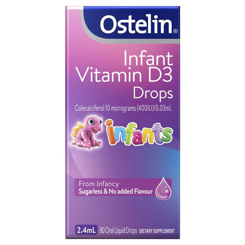 ostelin infant vitamin d3 drops 2.4ml
