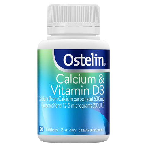 ostelin calcium & vitamin d3 60 tablets