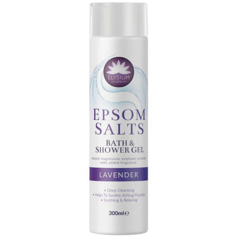 Elysium Spa Epsom Salt Shower Gel Lavender 300ml