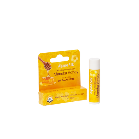 Alpine Silk Manuka Honey Lip Balm SPF15 4.5g