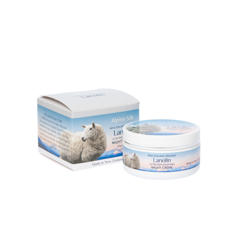Alpine Silk Lanolin Night Creme 100g