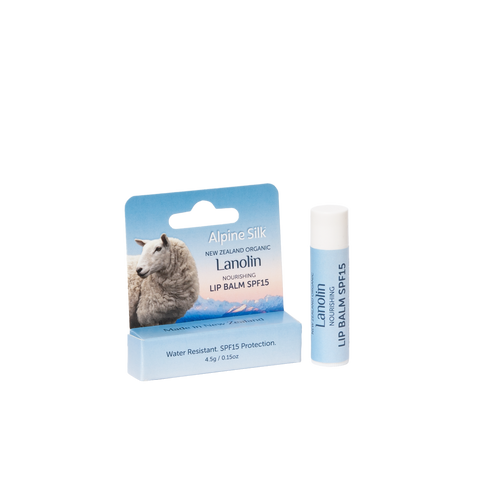 Alpine Silk Lanolin Lip Balm SPF15 4.5g