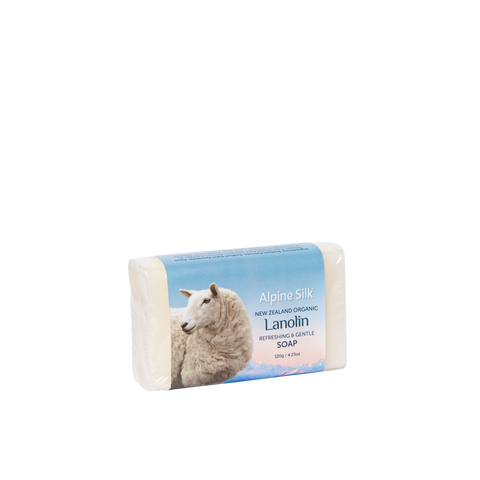 Alpine Silk Lanolin Soap 120g