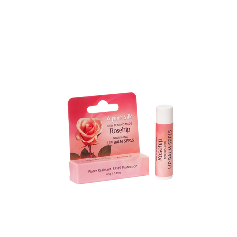 Alpine Silk Rosehip Lip Balm SPF15 4.5g