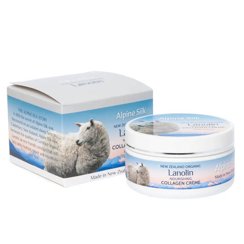 Alpine Silk Lanolin Collagen Creme 100g