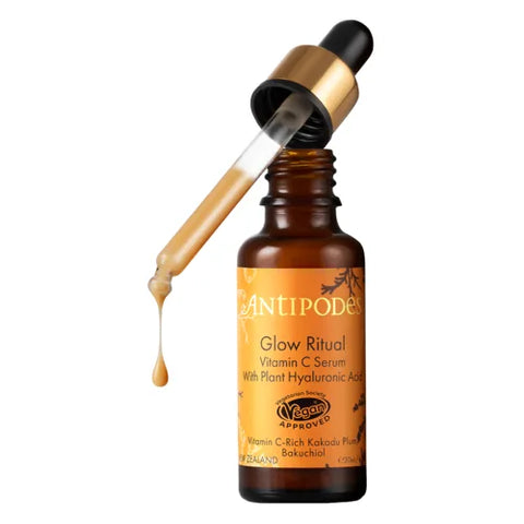 Antipodes GLOW RITUAL VITAMIN C SERUM WITH PLANT
HYALURONIC ACID 30ml