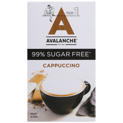 Avalanche 99% Sugar Free Coffee Mix Cappuccino 160g