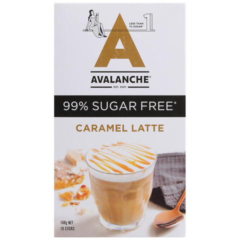 Avalanche 99% Sugar Free Coffee Mix Caramel 160g