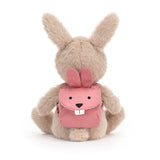 Jellycat Backpack Bunny Pink 9x10x22cm BP4BN
