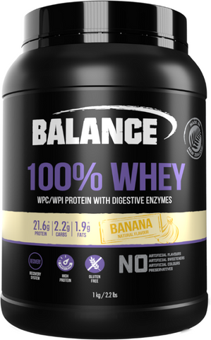 Balance 100% Whey Protein Banana 1kg
