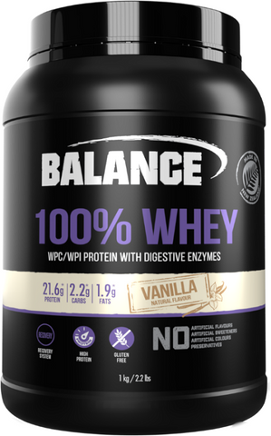 Balance 100% Whey Protein Vanilla 1kg
