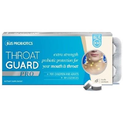 Blis ThroatGuard Pro with BLIS K12 Lozenges 30 Vanilla